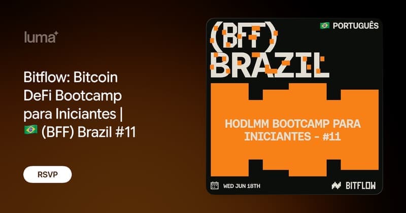 🇧🇷(BFF)Brazil: Bitcoin DeFi Bootcamp para Iniciantes #11